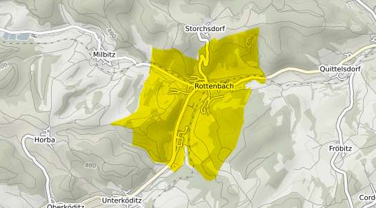 Immobilienpreisekarte Koenigsee Rottenbach